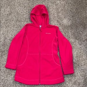 Girls Columbia fleece jacket